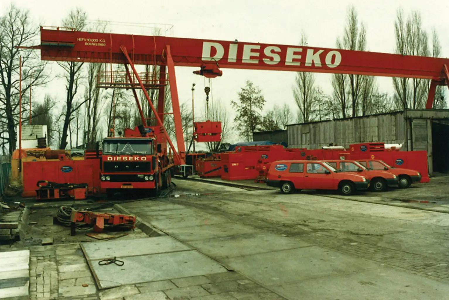 1983 Dieseko verhuist naar Sliedrecht