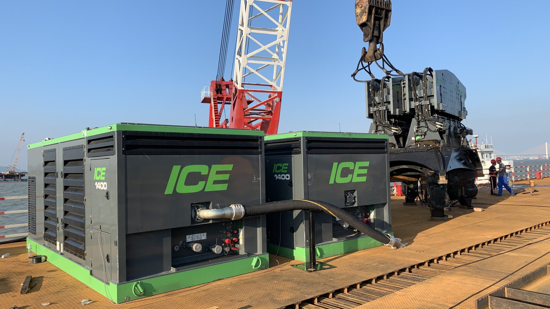 ICE 170NF Normal Frequency Vibratory Hammer twin vibratory hammer 5047